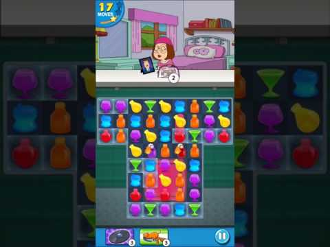 Family Guy - Another Freakin' Mobile Game : Level 12 - 3 stars! No Boosters!
