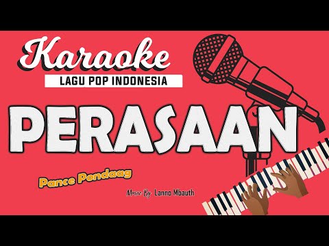 Karaoke PERASAAN Pance Pondaag // Music By Lanno Mbauth