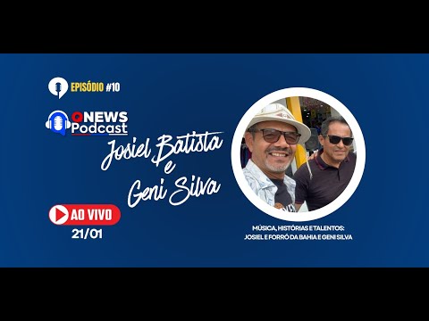 Um Encontro de Estilos – Josiel e Forró da Bahia & Geni Silva no PodQNews