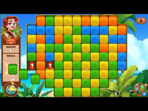 Lost Island Blast Adventure level 45