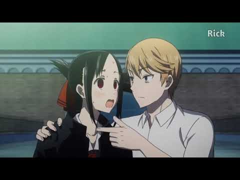 Shirogane flirts with kaguya