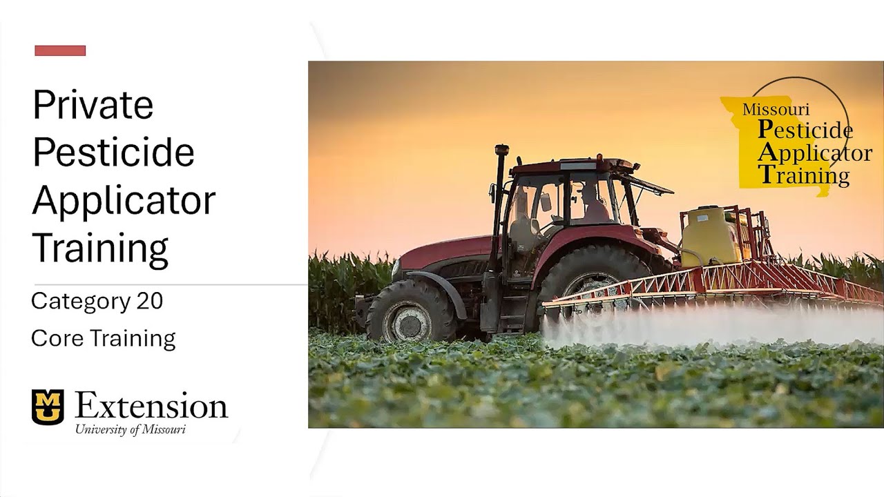 Private Pesticide Applicator Training: New Regulations 2025