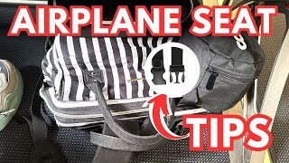 UnderSeat Bags: 10 Tips and Tricks (Totes / Backpacks / Small Duffel)