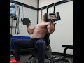 フロント コンパウンドセット1種目目! 50ポンド