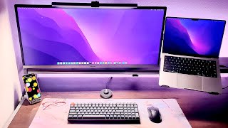 MacBook Pro Desk Setup! Simple, Clean, Inexpensive