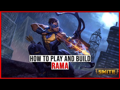The BASICS of How to Play and BUILD Rama in Smite!