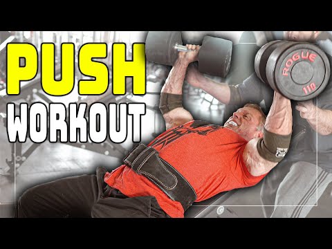 Power Building Push Workout (Reps & Sets Included)