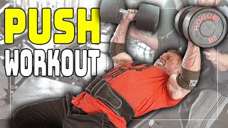 Power Building Push Workout (Reps &amp; Sets Included)