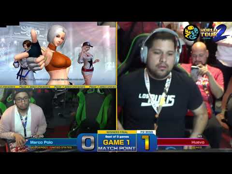 Marco Polo vs Huevo - KOF XIV Neo Geo World Tour Season 2 Las Vegas Stop Pools