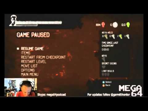 Mega64 Poorly Played Stream 34 - ArmadilloRacer's Indiegogo Campaign, Gospel of Peanut Butter Face