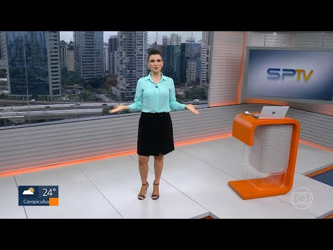 [HD⁶⁰] Sabina Simonato chega a bancada do SPTV 1ª Edição - São Paulo (14/04/2022)