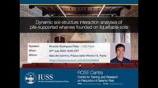 Dynamic soil-structure interaction analyses of pile-supported wharves founded on liquefiable soils