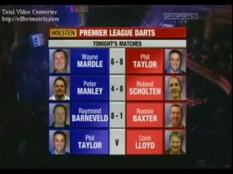 Raymond van Barneveld vs. Ronnie Baxter - 2006 Premier League Part 3