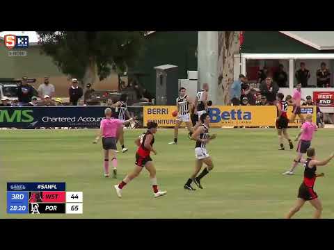 Rd 4 Hostplus SANFL Snapshot - Port's Josh Sinn takes a beauty