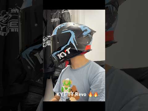 All new KYT TT Revo 🔥🔥🔥.                      Probably the most affordable good looking helmet