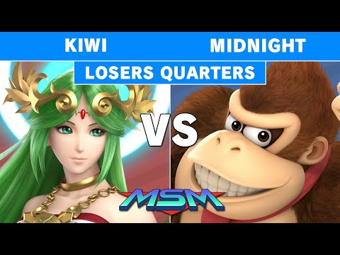 MSM Online 34 - Kiwi (Palutena) Vs. Midnight (Donkey Kong) Losers Quarters - Smash Ultimate