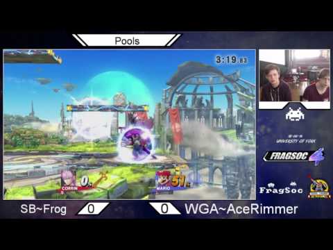 Fragsoc 4 - SB | Frog (Corrin) Vs. Ace Rimmer (Mario) - Sm4sh Pools