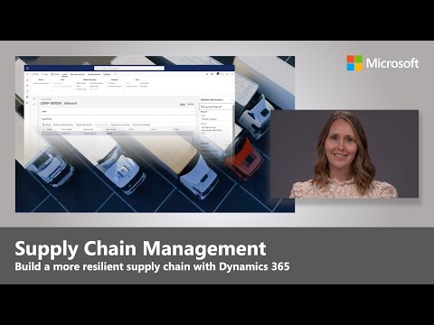 Supply Chain &amp; Logistics Management in Dynamics 365