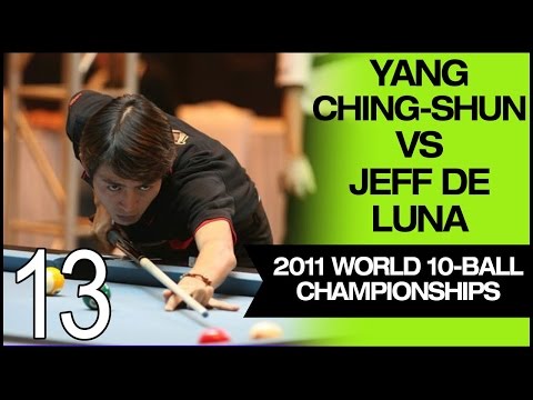 Yang CHING SHUN vs Jeff DE LUNA - 2011 World 10-ball Championship