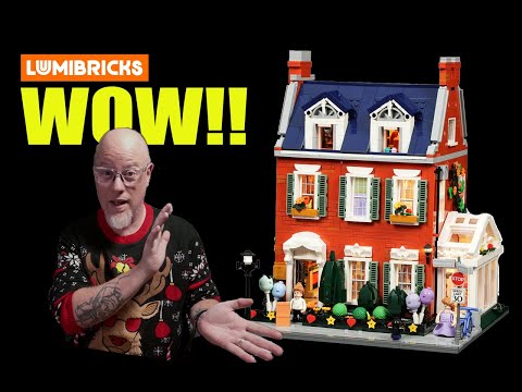 Lumibricks 15009 Redbrick Row House - Wow!