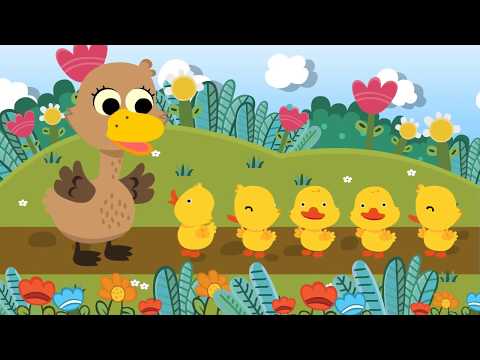 Five Little Ducks เพลงเป็ด 5 ตัว | nursury rhyme เพลงเด็กภาษาอังกฤษ