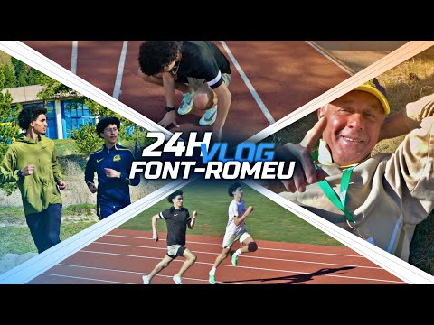 24H EN STAGE D'ATHLÉTISME À FONT-ROMEU !!!! - VLOG