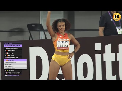 Women's 4x100m Final, World Relays Guangzhou 2025 #trackandfield2025 #worldathleticsrelays