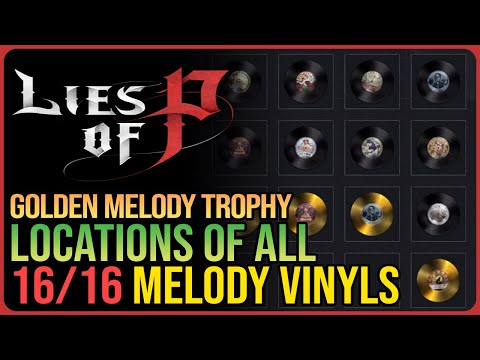 All 16 Record Locations Lies of P - Golden Melody Achievement / Trophy