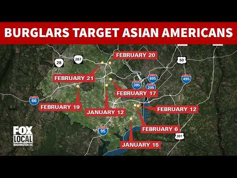 String of burglaries targeted Asian American residents in Fairfax County, police say