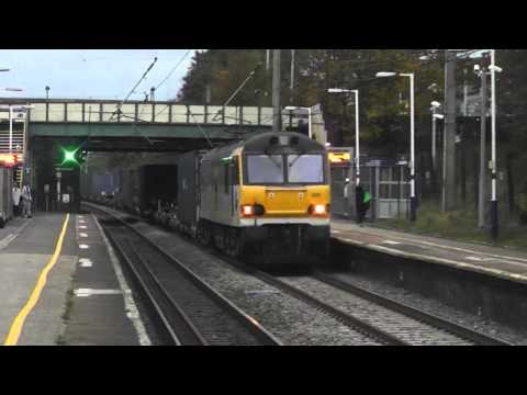 66434 6k05,92029 4z10 and 66849 6j37 Leyland 27th October 2014