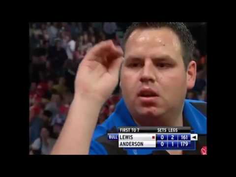 Best Sets In Darts #4: Lewis (123,00 Avg) vs Anderson World Darts Championship 2011
