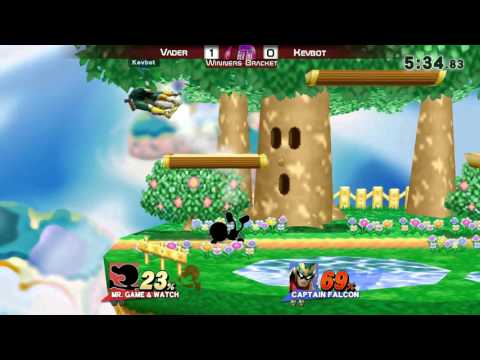 Quest for Salt Smash 4: Vader (G&W) vs Kevbot (Lucina/Falcon) 12/19/15