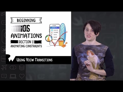 Using View Transition - iOS Animations- raywenderlich.com
