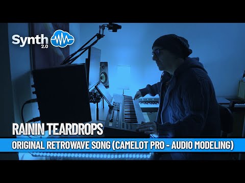 Rainin Teardrops - Original Retrowave Song by Mark Basile ( Camelot Pro - Audio Modeling )