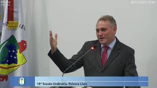 Sessão ordinária da Câmara de Vereadores Irati 28/11/2023