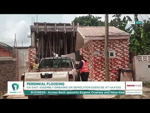 Ga East Assembly Demolishes Illegal Structures at Haatso Over Flood Risks