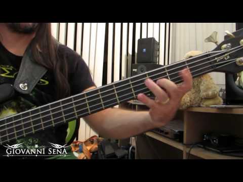 GIOVANNI SENA - Fatal Illusion Bass Lick (Megadeth)