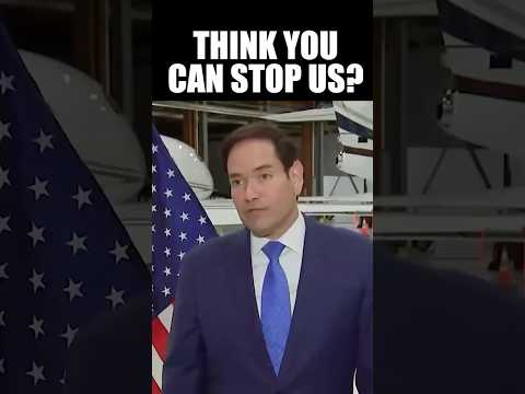 Listen to Press Go Quiet as Rubio Gives a Chilling Warning to Europe