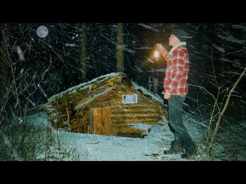 ЖИВУ В ЗЕМЛЯНКЕ. ТРИ ДНЯ ОДИН В ЛЕСУ .  УКРЫВАЮСЬ ОТ НЕПОГОДЫ В ДОМЕ ПОД ЗЕМЛЕЙ