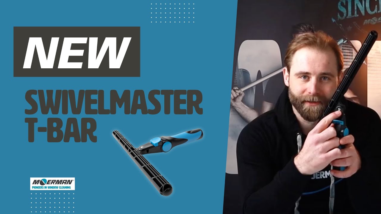 Swivelmaster T-Bar by Moerman - A Revolution in Window Cleaning Precision