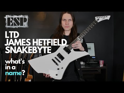 ESP LTD Snakebyte SW Snow White / James Hetfield (Metallica) Signature / Made in Korea / Explorer Type / W26030094 image 15