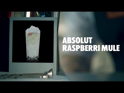 ABSOLUT RASPBERRI MULE DRINK RECIPE - HOW TO MIX