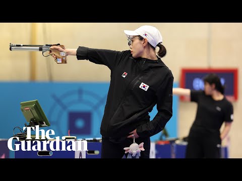 'Main character energy': Kim Yeji, the pistol shooter taking over the internet