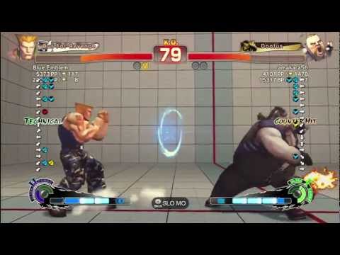 Blue Emblem (Guile) vs amakara56 (Rufus)