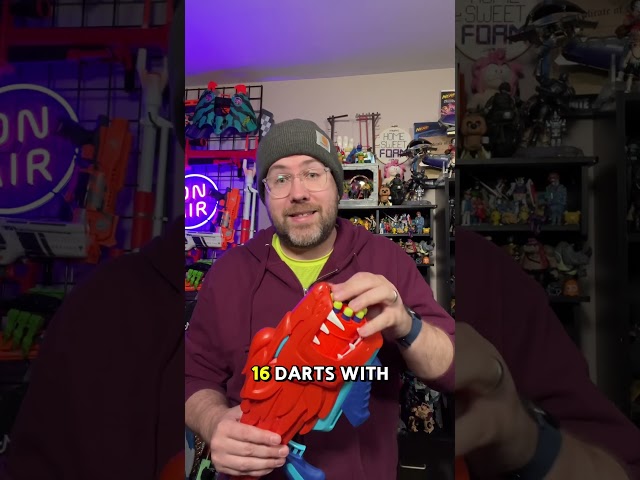 Vídeo relacionado con Nerf LIONFURY Lanzador de Juguete con Forma de León y 16 Dardos de Espuma para el Juego de Acción, Actividades al Aire Libre, Regalo para Niños y Niñas de 6 Años o Más