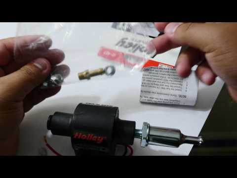 Holley Mighty Mite 12-427 Fuel Pump Unboxing