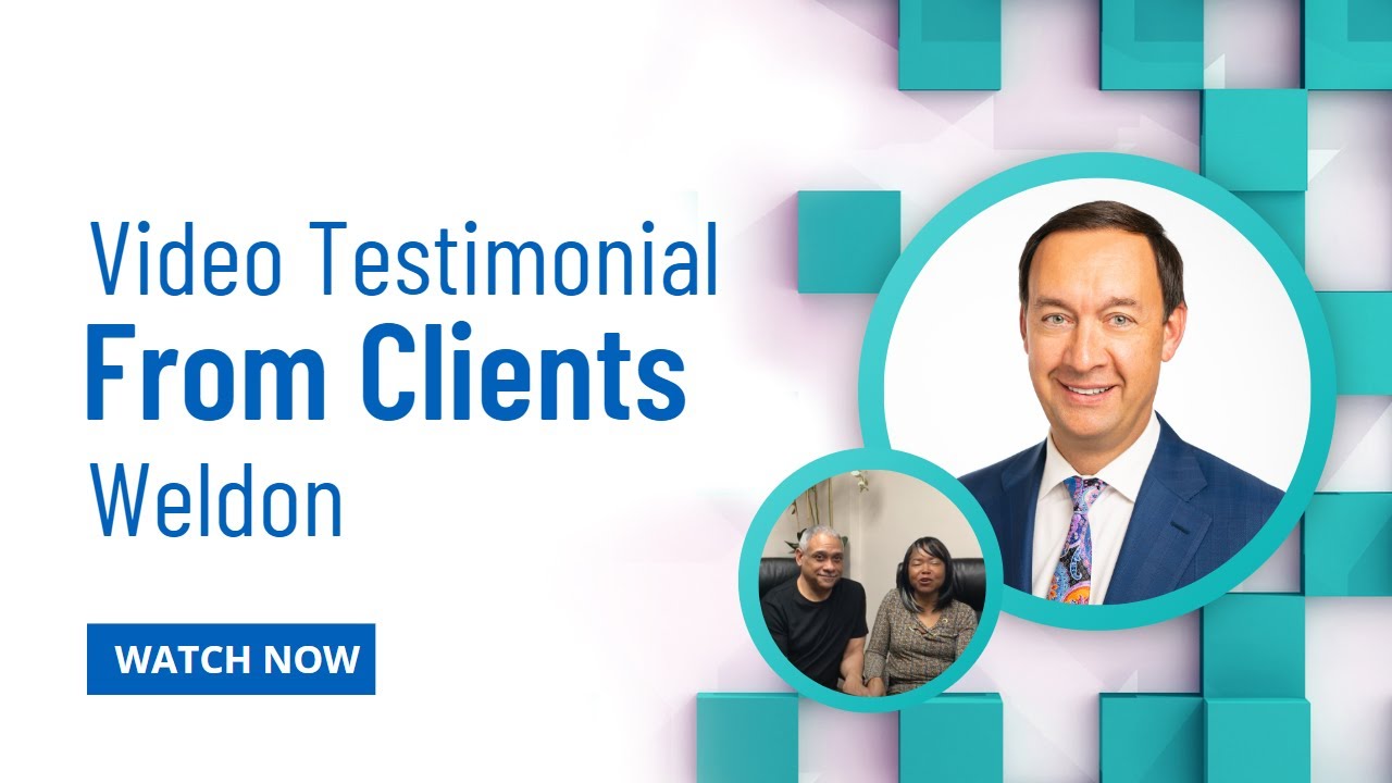 Play the Video Testimonial from Clients - Weldon Video