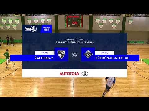„VIKINGLOTTO-NKL“ čempionato rungtynės: Kauno „Žalgiris-2“ — Molėtų „Ežerūnas-Atletas“ (2020-10-17)