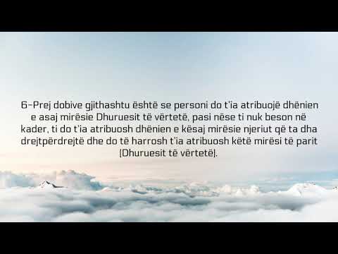 Dobitë që përfitohen nga besimi në kaderin e Allahut - Uthejmin