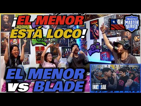 🔴COLOMBIANOS REACCIONAN a EL MENOR vs BLADE - ¡EL MENOR ESTÁ LOCO! [FMS CHILE 2024]